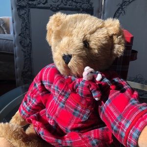Vermont Teddy Bear Night Before Christmas Bear PJs